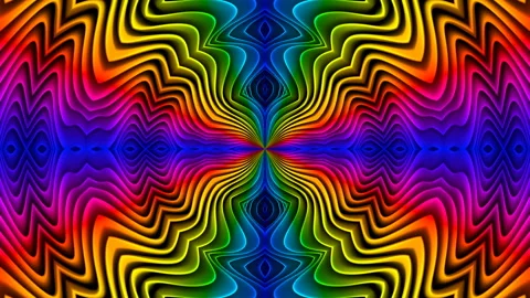 Gradient Petals 4k 04 Stock Footage 113956872