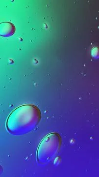 Gradient phone wallpaper oil bubble background Stock Illustration