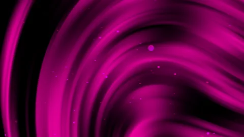 Gradient pink background curved lines with pink circles and sparkle. Stock Footage 286346312