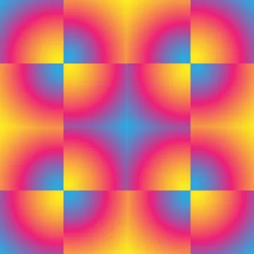 Gradient pixel pattern. Illustrazione stock