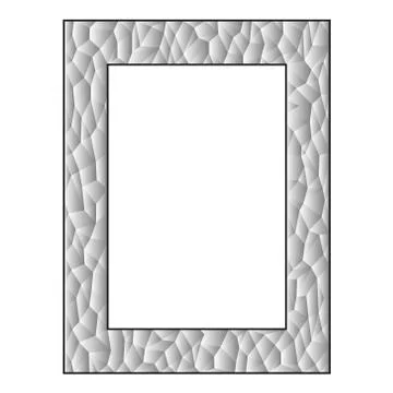 Gradient polygon frame 스톡 일러스트