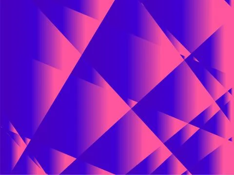 Gradient polygonal background. Geometric abstract pattern with gradient color Stock Illustration