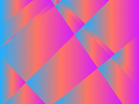 Gradient polygonal background. Geometric abstract pattern with gradient color Stock Illustration