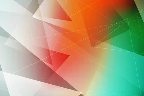 Gradient polygonal background. Vector. Stock Illustration