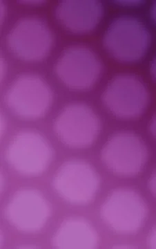 Gradient purple 3D hexagon shape pattern for abstract background Stock Illustration