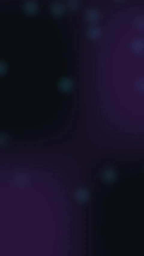 Gradient purple backdrop with blue dots shimmering holographically Stock Footage 329292345