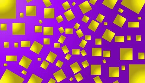Gradient purple background design with yellow checkered pattern suitable fo.. Stock Illustration