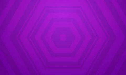 Gradient purple background with hexagons Illustrazione stock
