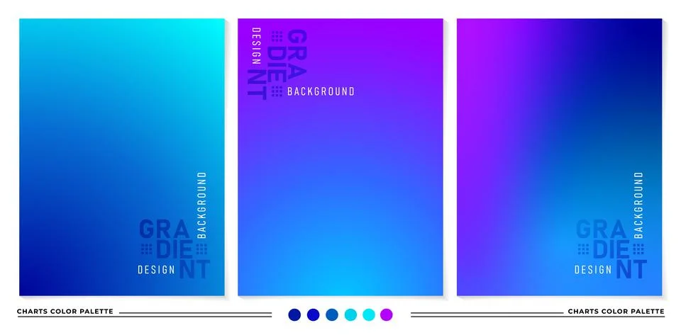 Gradient purple blue Stock Illustration