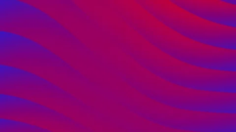 Gradient purple blue wavy background with seamless curve waves pattern Video stock 310048153
