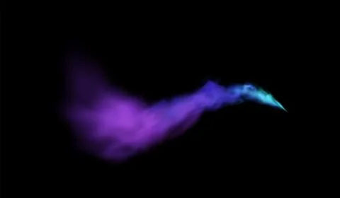 Gradient purple smoke. Vector illustration Stock Illustration