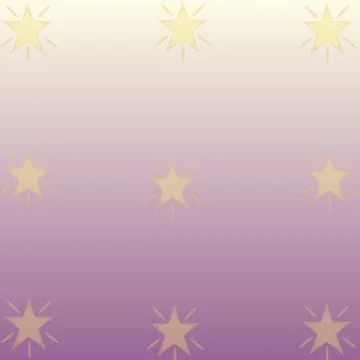Gradient purple with star illustration for web and phone wallpaper Stock Illustration