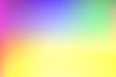 Gradient rainbow background of princess, unicorn, mermaid. Iridescent abstract Stock Illustration