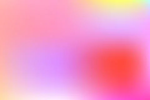 Gradient rainbow background of princess, unicorn, mermaid. Iridescent abstract Stock Illustration