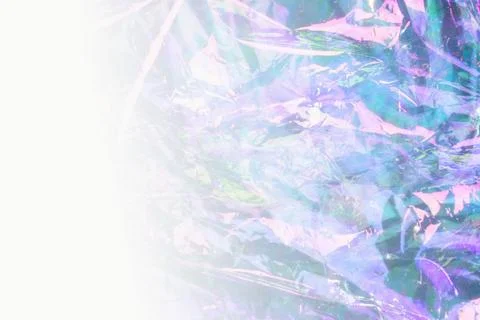  gradient rainbow light refraction  overlay effect on crumpled paper background Stock Photos