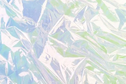  gradient rainbow light refraction  overlay effect on crumpled paper background Stock Photos