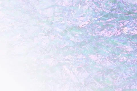  gradient rainbow light refraction  overlay effect on crumpled paper background Foto stock