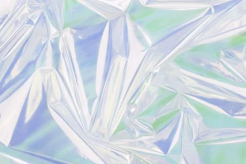  gradient rainbow light refraction  overlay effect on crumpled paper background Stock Photos