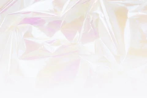  gradient rainbow light refraction  overlay effect on crumpled paper background Stock Photos