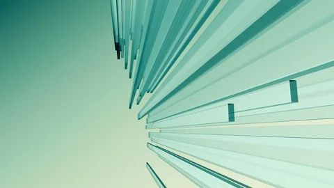 Gradient rectangular shapes group, abstract digital technology background 스톡 동영상 119140910