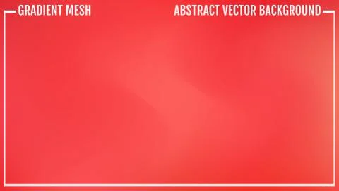 Gradient red and pink abstract vector blur background. Natural bright colors. Stock Illustration