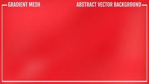 Gradient red and pink abstract vector blur background. Natural bright colors. Stock Illustration