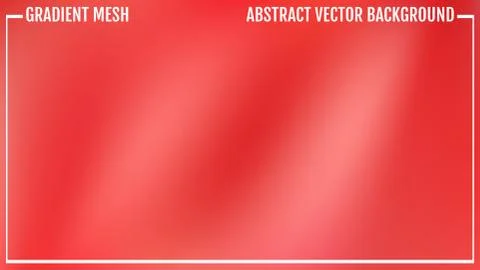 Gradient red and pink abstract vector blur background. Natural bright colors. Stock Illustration