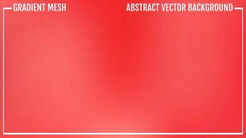 Gradient red and pink abstract vector blur background. Natural bright colors. Stock Illustration