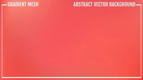 Gradient red and pink abstract vector blur background. Natural bright colors. Stock Illustration