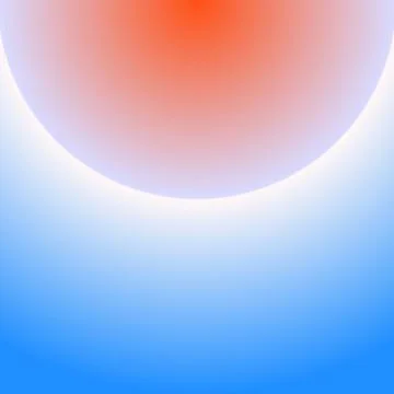 Gradient red, white and blue color for wallpaper and background Stock Illustration