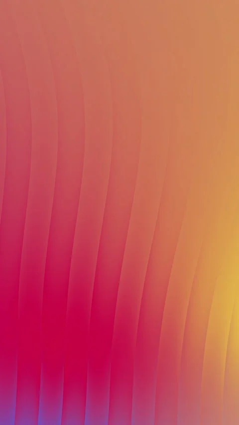 Gradient of red to yellow with wavy lines. Great for backgrounds, designs, and v Stock Footage 328099077