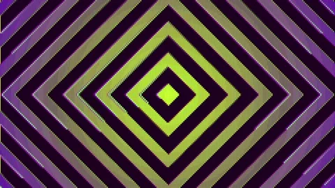 Gradient Rhombus Pattern Animation with Radio Wave Effect. Stock Footage 222093887