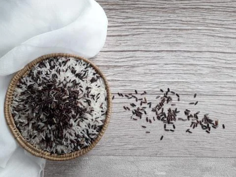 Gradient rice 写真素材