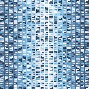 Gradient right triangle background. Seamless vector pattern Stock Illustration