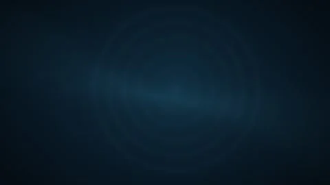 Gradient ripple with drifting particles across dark blue Stock Footage 330922412
