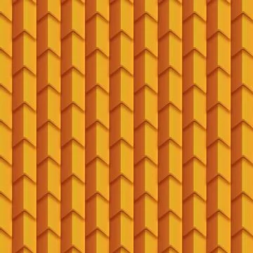 Gradient roof tile pattern design Illustrazione stock