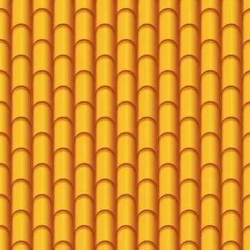 Gradient roof tile pattern design 스톡 일러스트