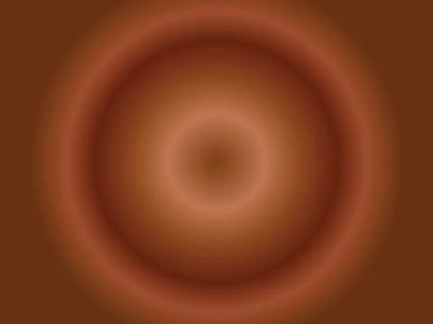 Gradient round background, brown and orange concentric circles Stock-Illustration