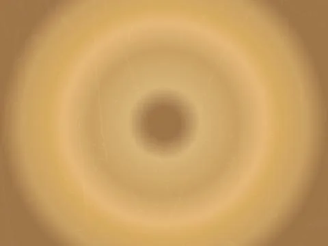 Gradient round background, concentric circles in orange and brown Stock Illustration