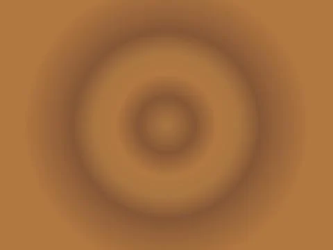 Gradient round background, concentric circles brown Stock-Illustration