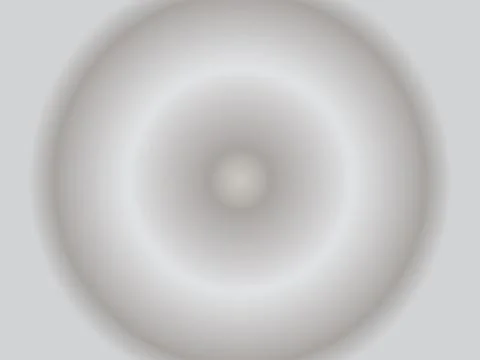 Gradient round background, white and light gray circles Stock Illustration
