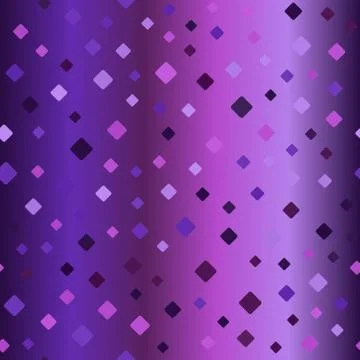Gradient rounded diamond pattern. Seamless vector background Illustrazione stock