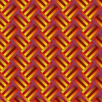 Gradient seamless geometrical zig-zag stripe pattern background Illustrazione stock