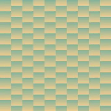 Gradient seamless squares pattern in pastel green and beige mosaic backgrou.. Stock Illustration