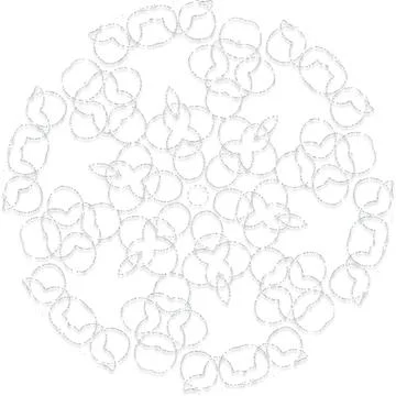 Gradient Shadow Random Abstract Vector Elements Set for Multi Purpose Artwork 스톡 일러스트