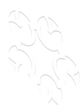 Gradient Shadow Random Abstract Vector Elements Set for Multi Purpose Artwork Illustrazione stock