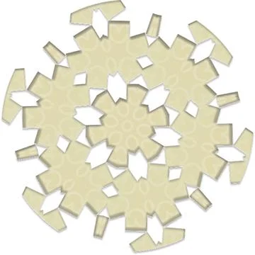 Gradient Shadow Random Abstract Vector Elements Set for Multi Purpose Artwork Stock Illustration