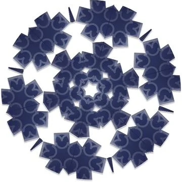 Gradient Shadow Random Abstract Vector Elements Set for Multi Purpose Artwork Illustrazione stock