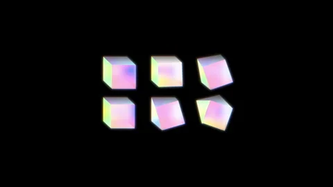 Gradient Shape Patterns 2 Stock Footage 252098028