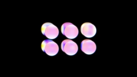 Gradient Shape Patterns 7 Stock Footage 252098048